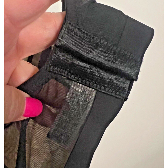 Wacoal All Edge Underwire Bra Women Sz 40DD Black Lace Cups Full Coverage Modern - Picture 5 of 7